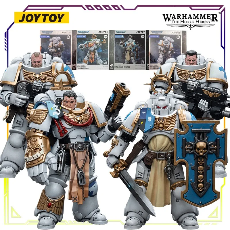 

JOYTOY оригинальная серия Warhammer 40K Astat White Consul, экшн-фигурка, модель игрушки, Коллекционная модель, украшения, подарки для мальчиков