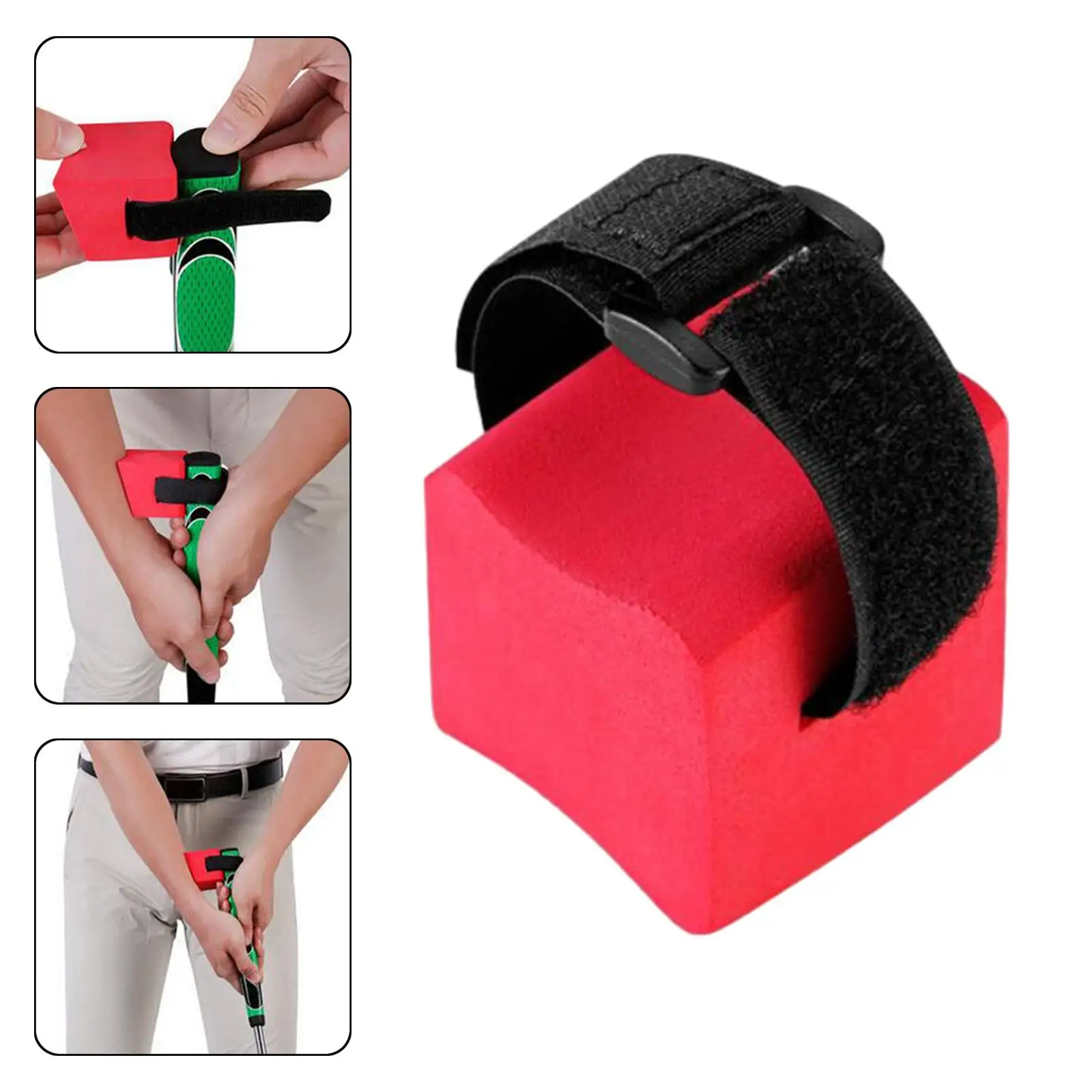 Golf Wrist Band Gift for Golfers Soft Golf Trainer Band Practical Alignment