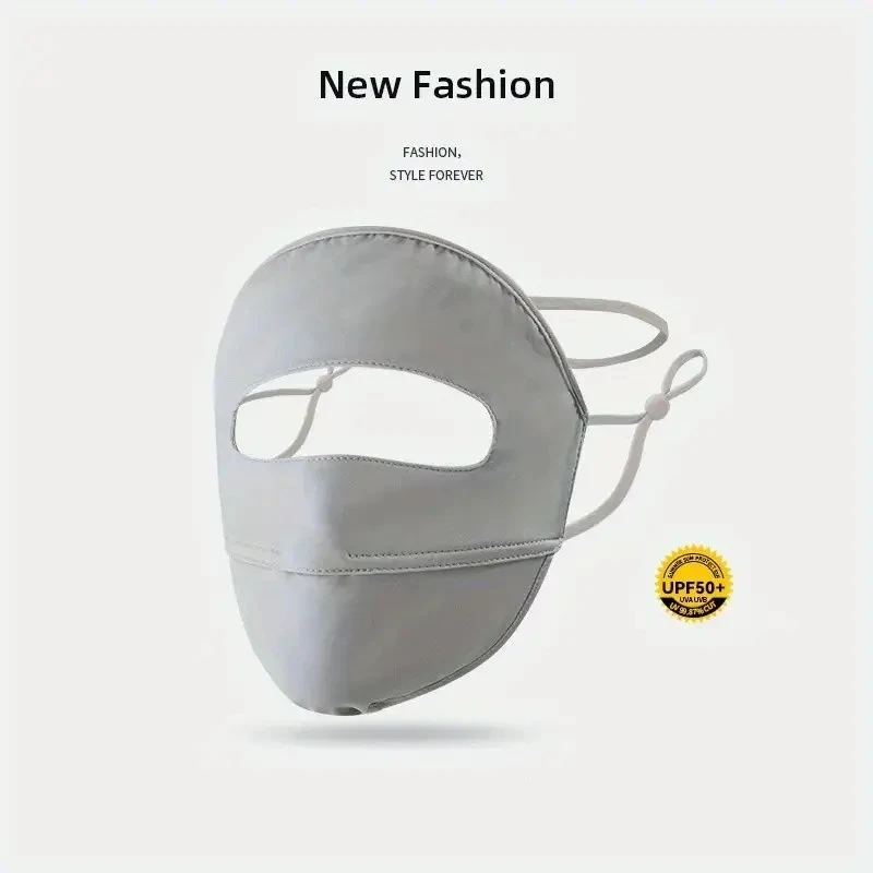 Couvre-visage lavable et réutilisable pour femme, protection solaire, course à pied en plein air, Udissolve 50 +