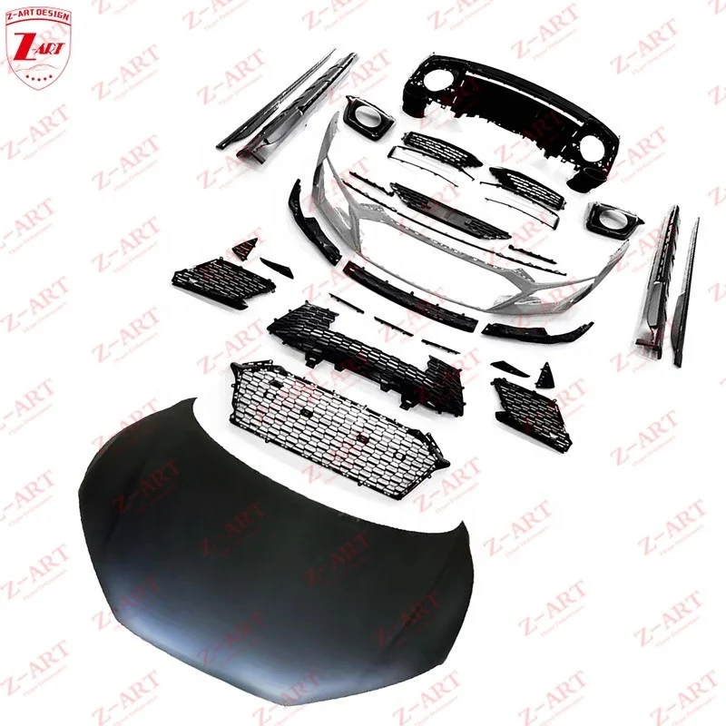 Z-ART R8 Prestaties Body Kit voor R8 MK1 Facelift Bumper Kit voor Audi R8 V8 V10 2007-2015 Oud tot Nieuwe Body Kit