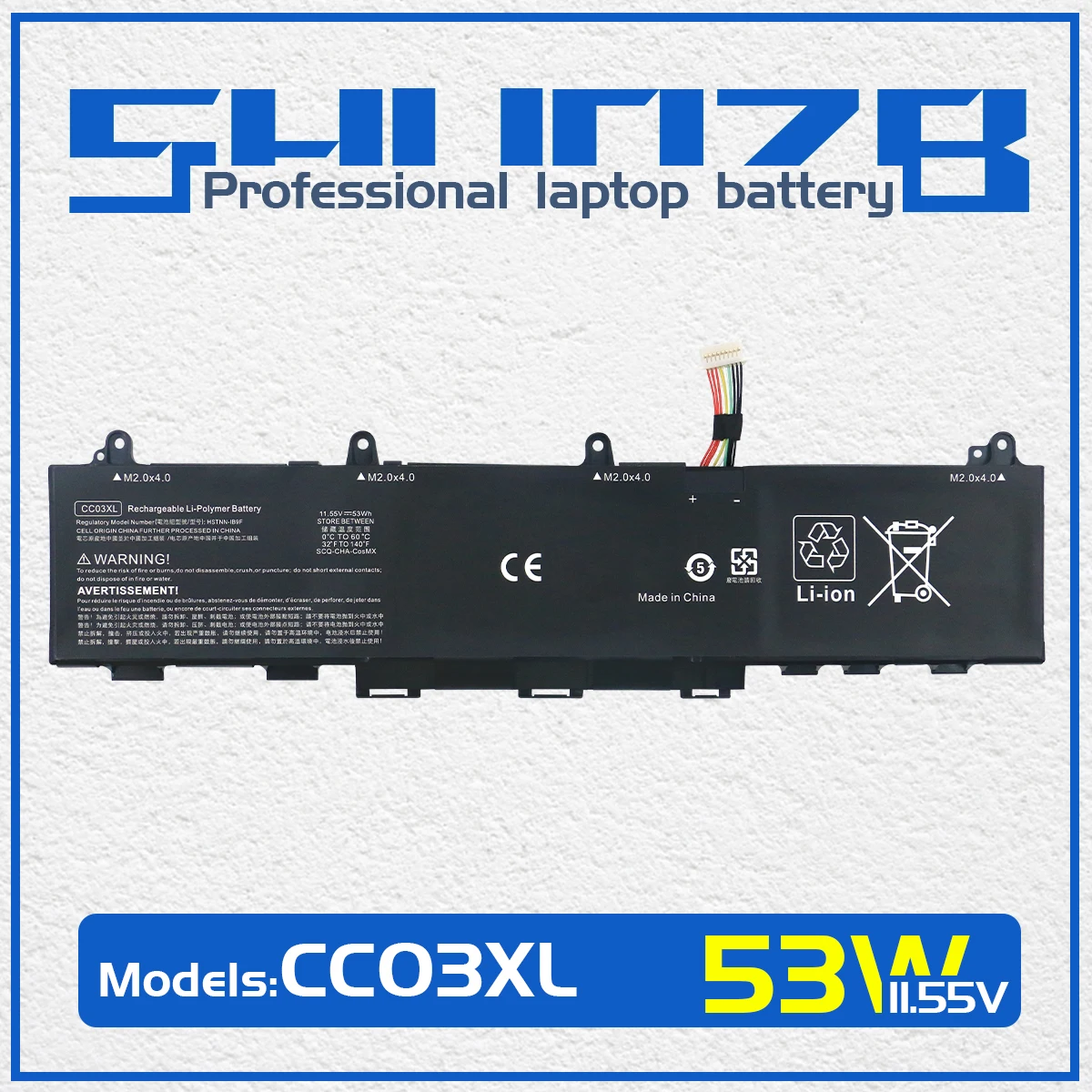 

CC03XL Laptop Battery For HP EliteBook 840 845 830 835 G7 HSTNN-LB8Q ZBook FIREFLY 14 INCH G8 L77608-271 L78555-005 MT46 11.55V