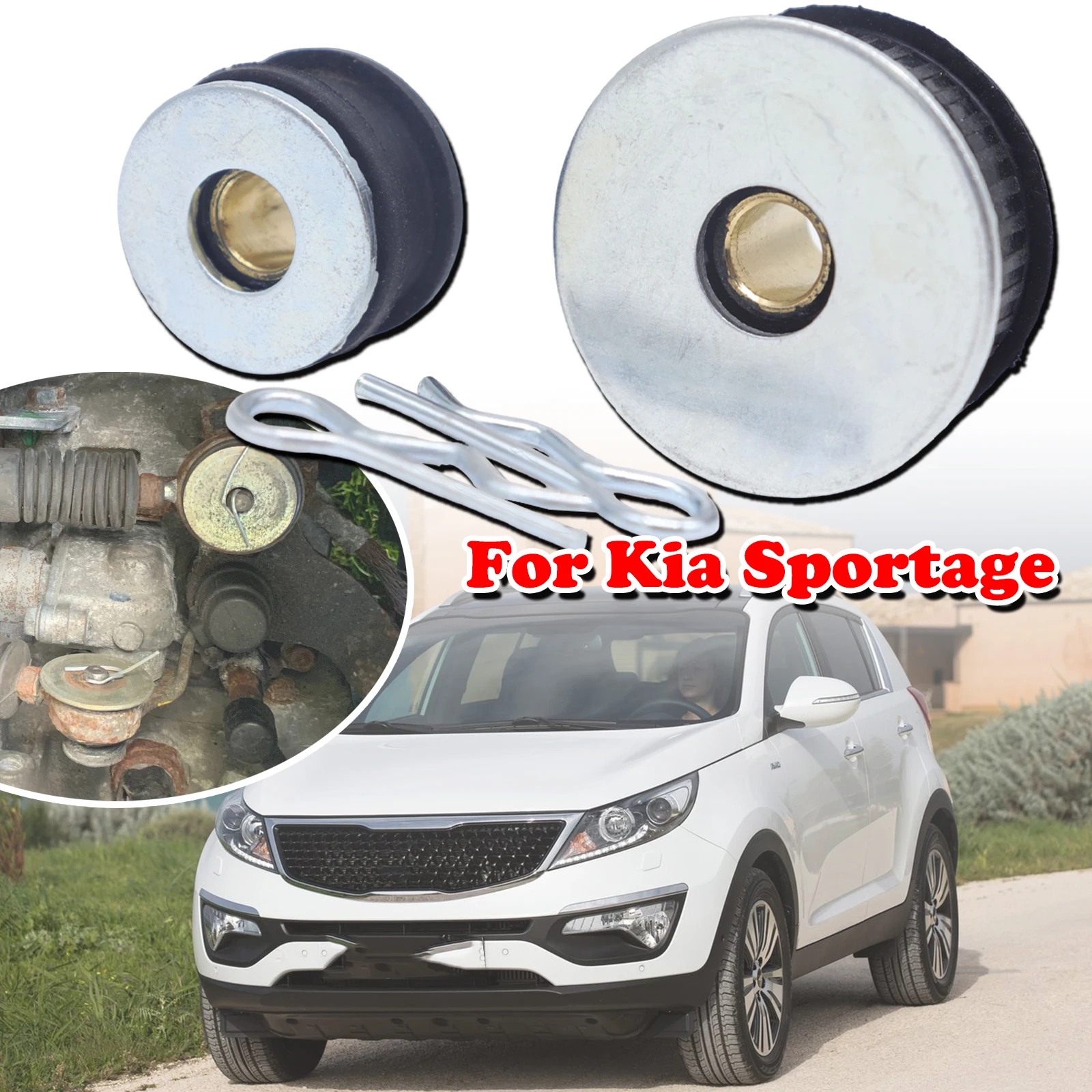 

Updated For Kia Sportage JE/KM SL Manual Gear Shift Cable Linkage Bushing Selector Washer Cotter Pin 2005 2010 2011 2015 2018