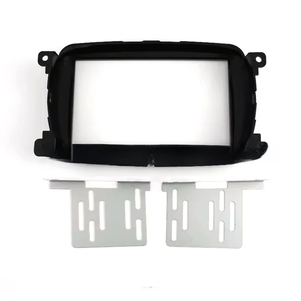 

Dashboard Navigation Frame Kit for FIAT 500 2015 Supporting 2DIN Size Aftermarket Audio and Navigation Equipment