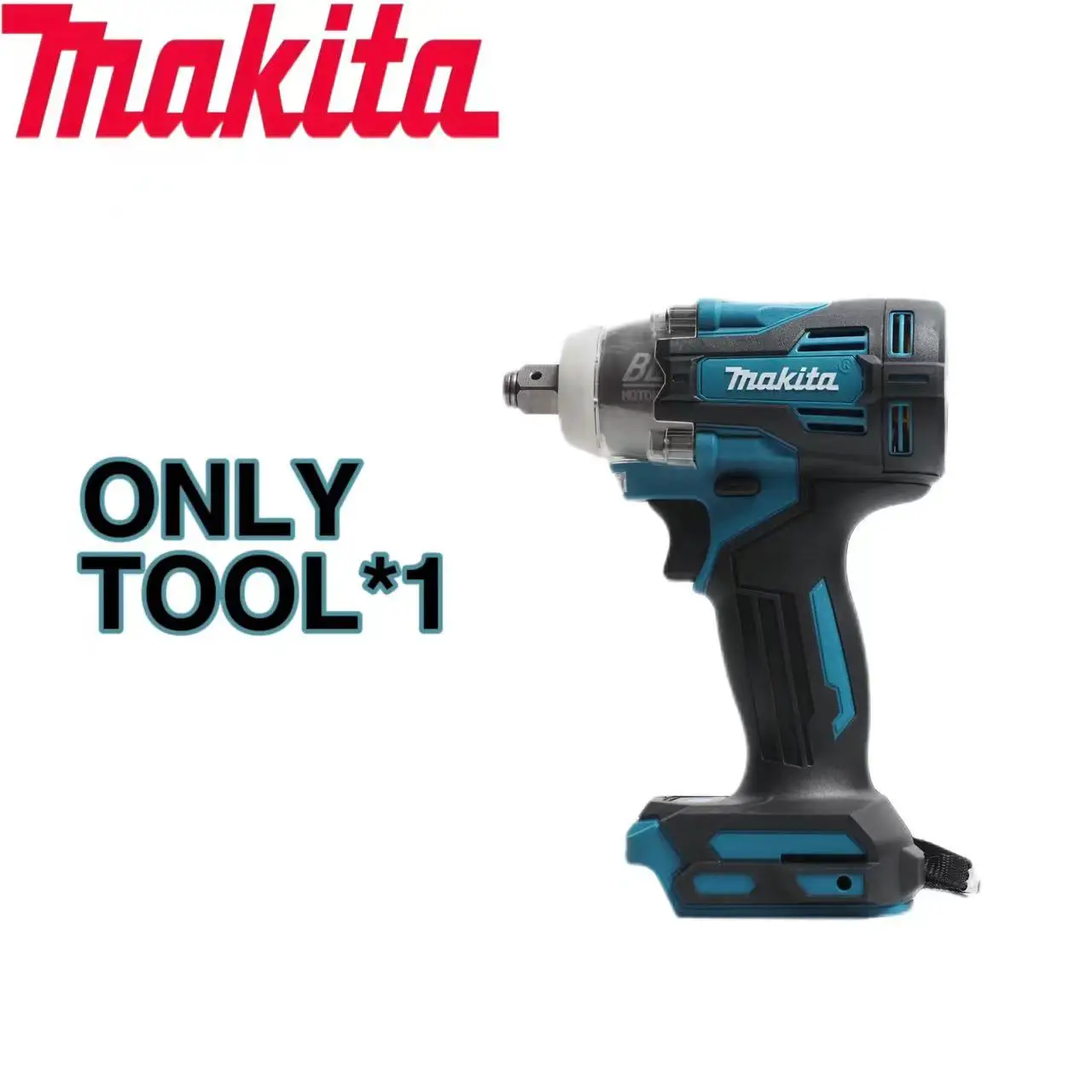 Makita Brushless Charging Electric Wrench Large Torque Impact Wind Gun Auto Repair Tire Woodworking Electric Tool Tw004g