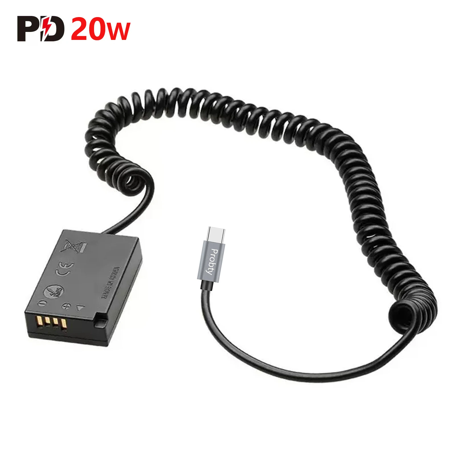 DR-E18 typ USB C lp-e17 imitacja baterii Adapter zasilacza AC DC dla Canon EOS R10 RP 200D 250D 750D 760D 77D 800D 850D 8000D