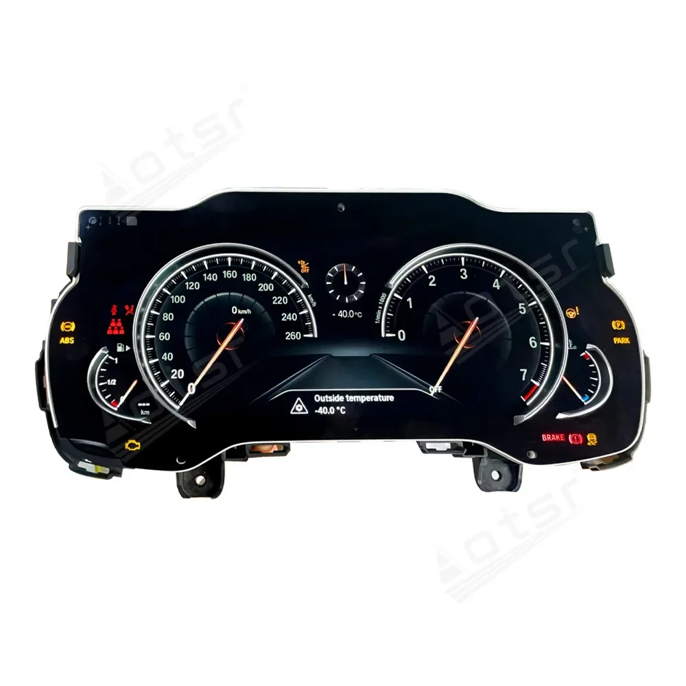 12.3 Inch Digital Instrument Cluster For BMW 3 5 7 Series 2017-2019 LCD Dashboard Speedometer Virtual Cockpit Display Screen