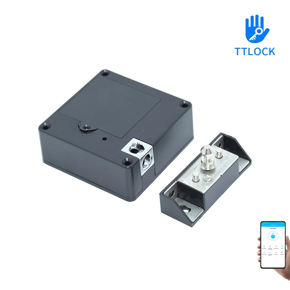 TTLock APP Phone Remote Control Keyless Invisible Hidden Cabinet Drawer Card Lock