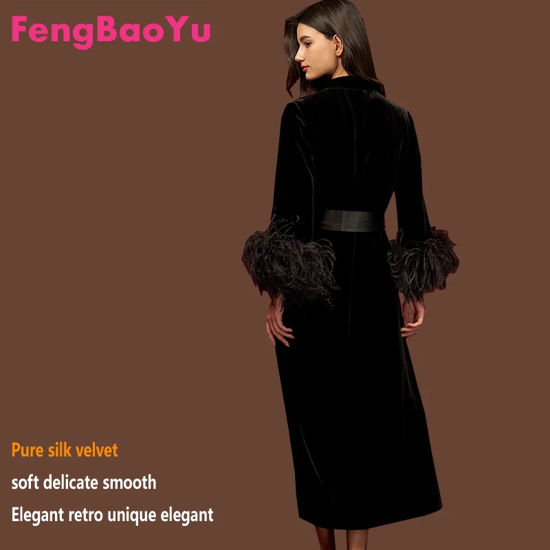 

100% Natural Silk Velvet Women's Dress Casual Clothing Luxury Fashion Clothing Comfortable, Soft, Lightweight