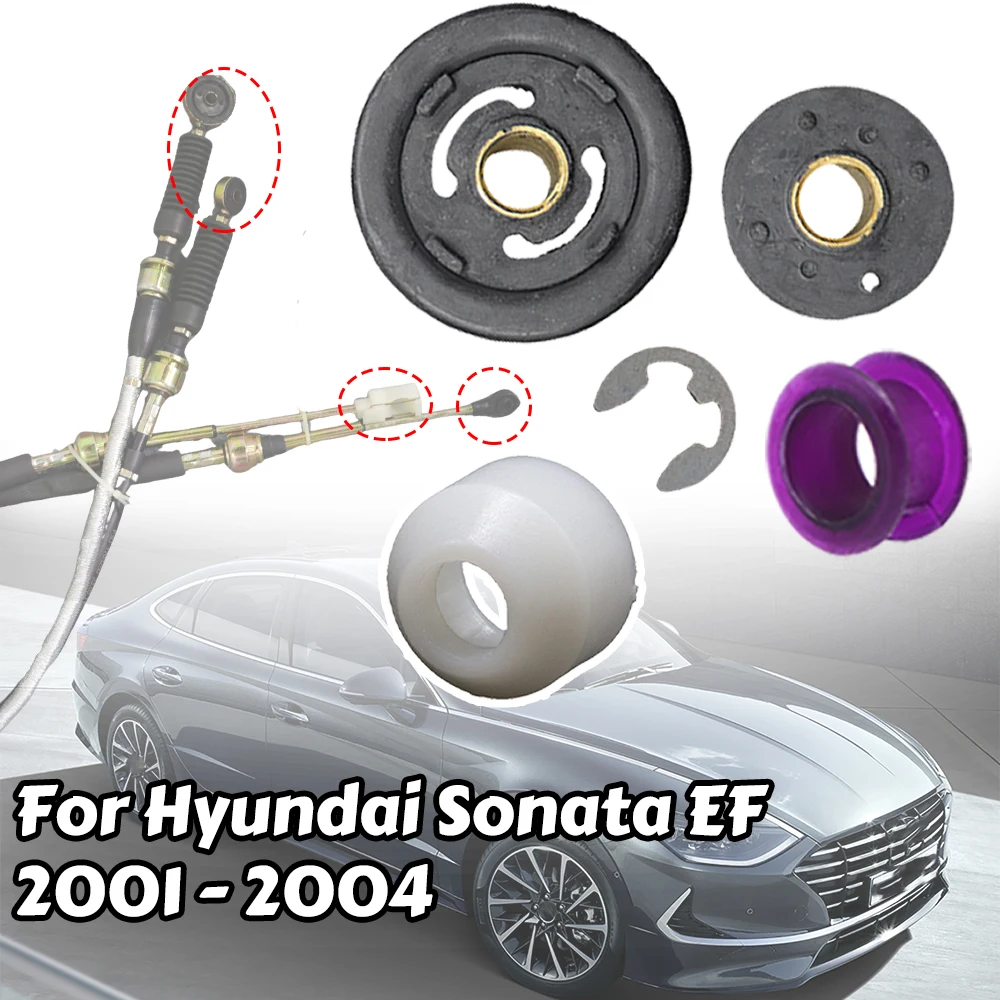 For Hyundai Sonata Vivante Gold EF Sonica Manual Gearbox Shift Cable Linkage Bushing Shifter Lever Selector Rod Connect Bushing