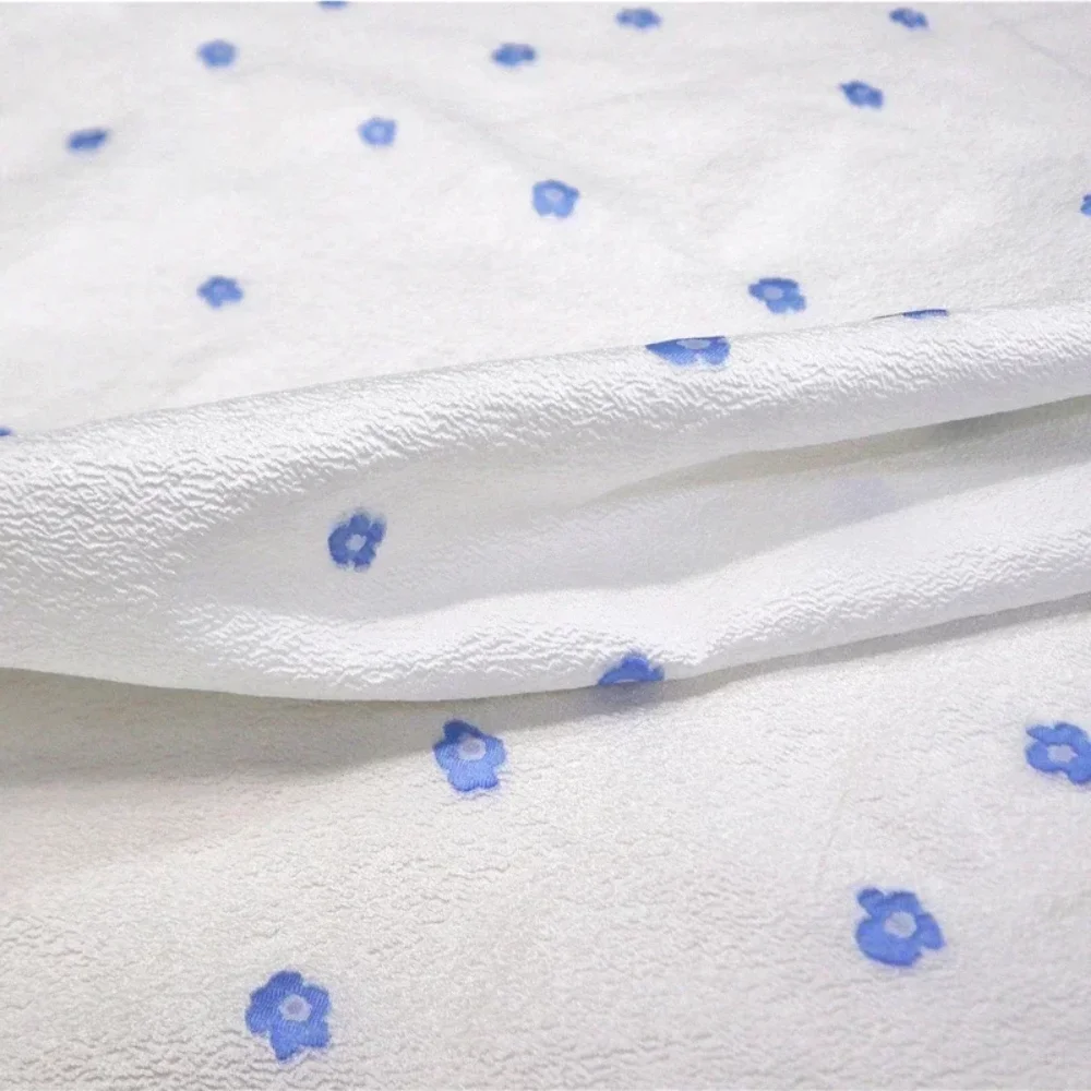 

Жаккардовая ткань окрашенная в пряже из органзы, весенне-летняя тонкая секция, маленький костюм с цветочным принтом, европейский бренд, модный дизайн, ткань для шитья