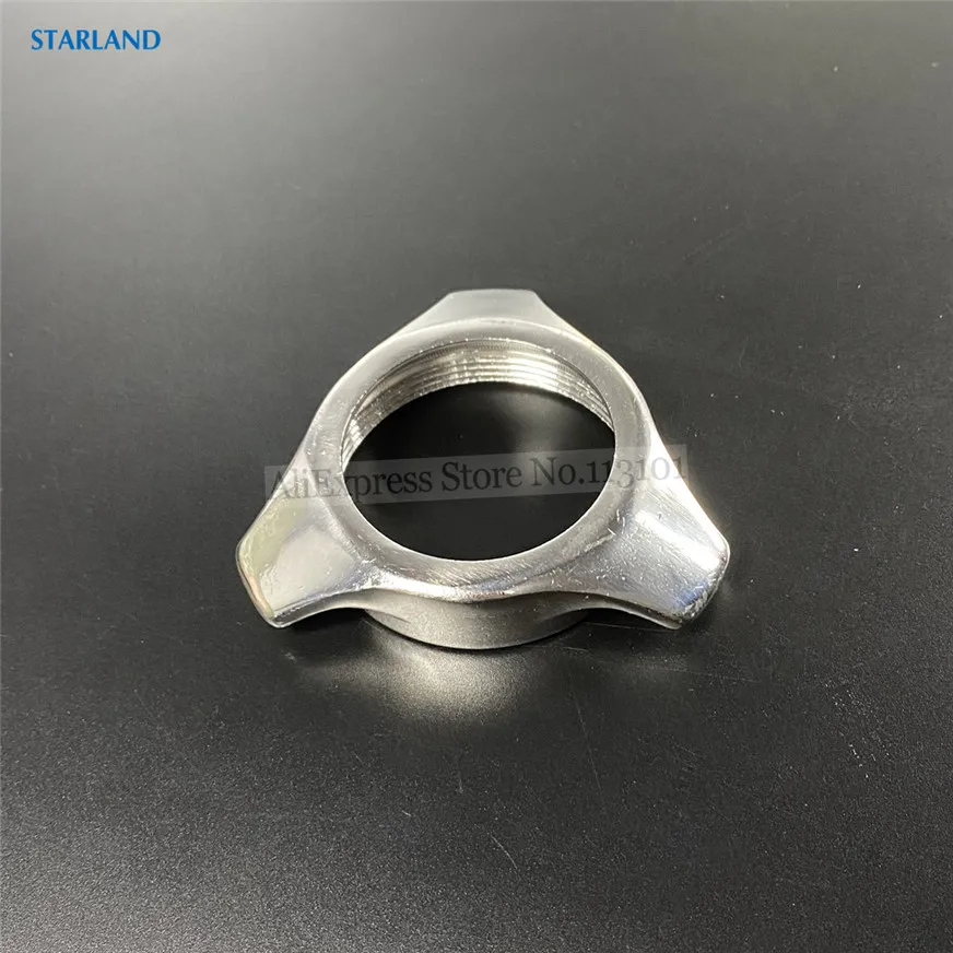 

Tight Nut Triangle Shaped Clamping Bolt Stainless Steel Sausage Stuffers Accessory New Spare Part Churros Machines Diameter 54mm