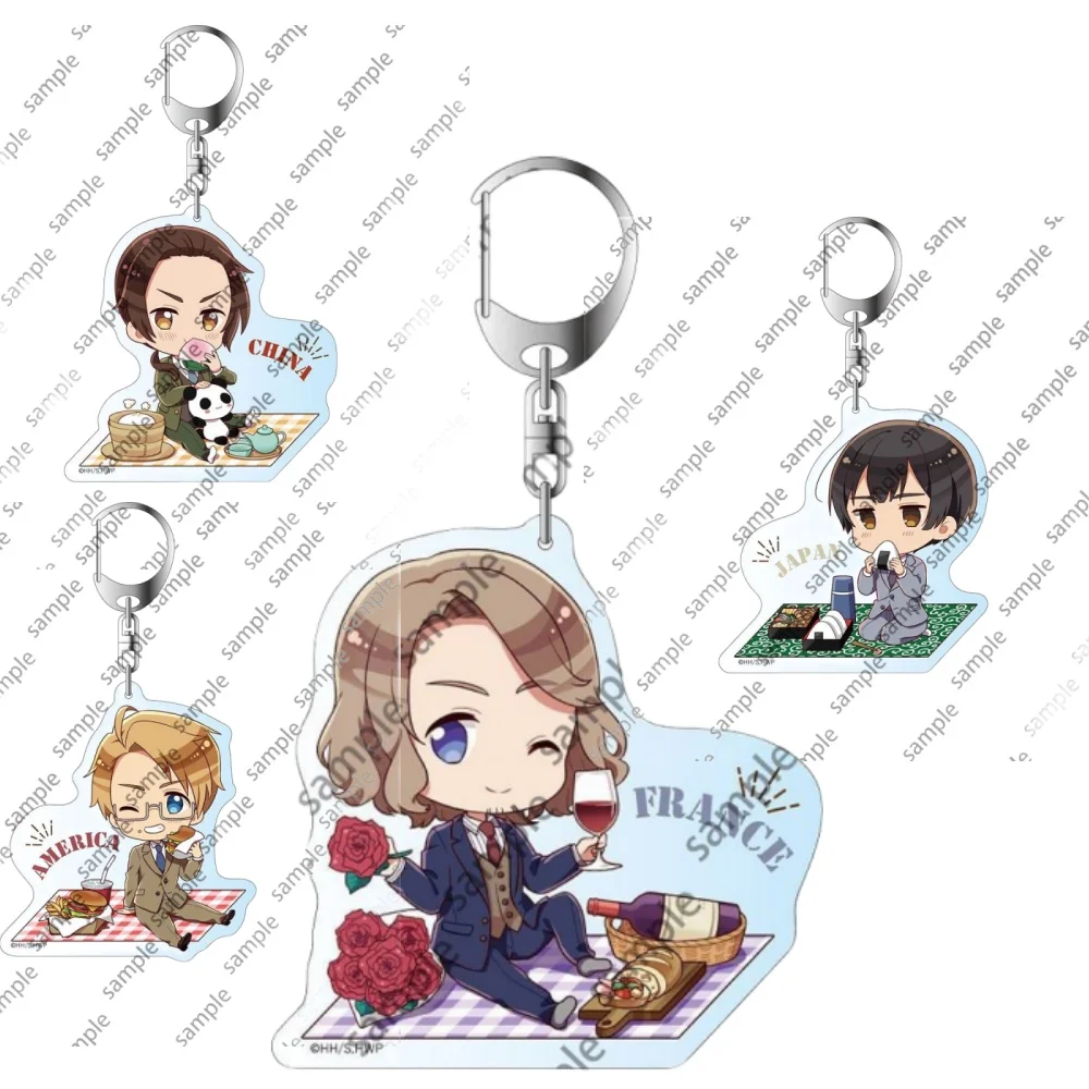 

Loen Anime Peripheral Store Hetalia Axis Powers Spain HD Figure Acrylic Keychain Pandent Fans Charm Gifts About 6cm