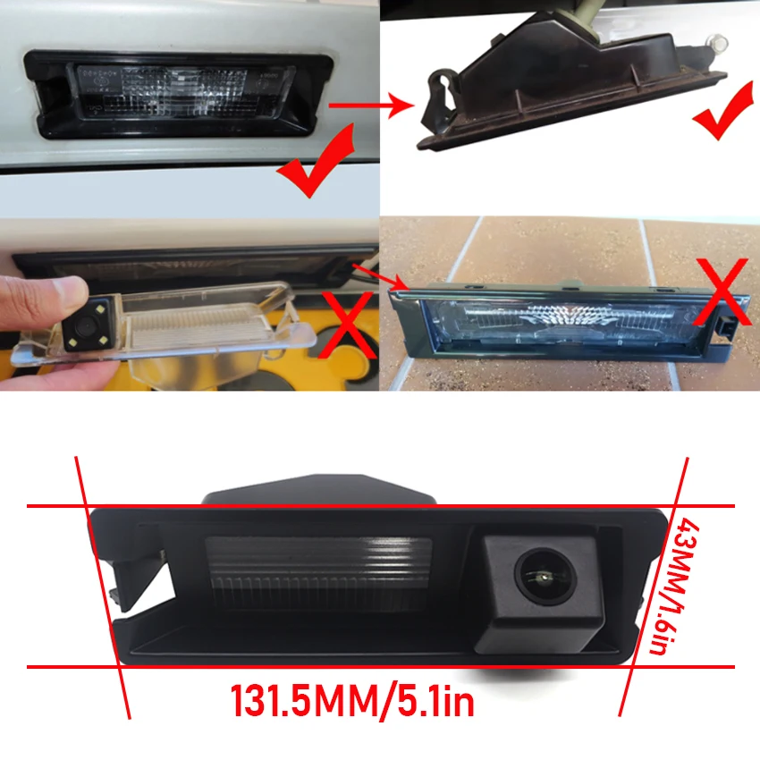 Rear View Camera RCA Video Reverse Camera CCD HD Waterproof For Nissan Micra K13 March 2010 2011 2012 2013 2014 2015 Wide Angle