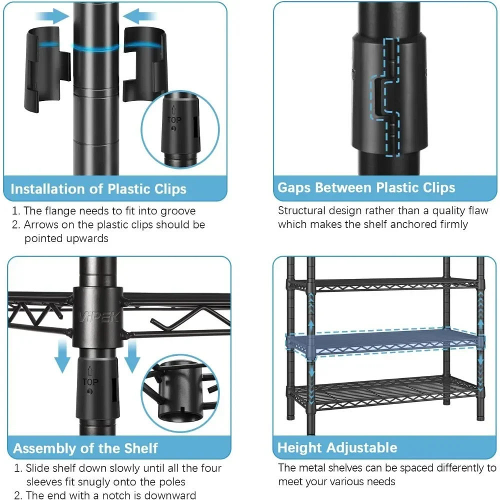 Cabinet, super portable closet rack, bedroom independent wardrobe, heavy-duty multifunctional metal hanger, wardrobe