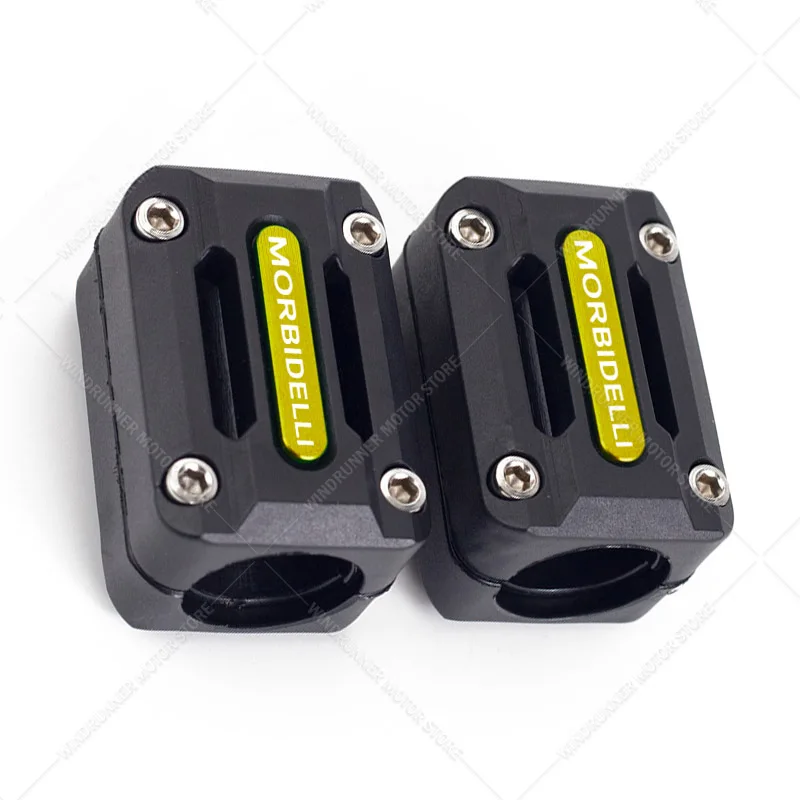 22/25/28mm Motorcycle Engine Crash Bar Protection Bumper Decorative Guard Block For Morbidelli T1002VX T 1002 VX 2025 2