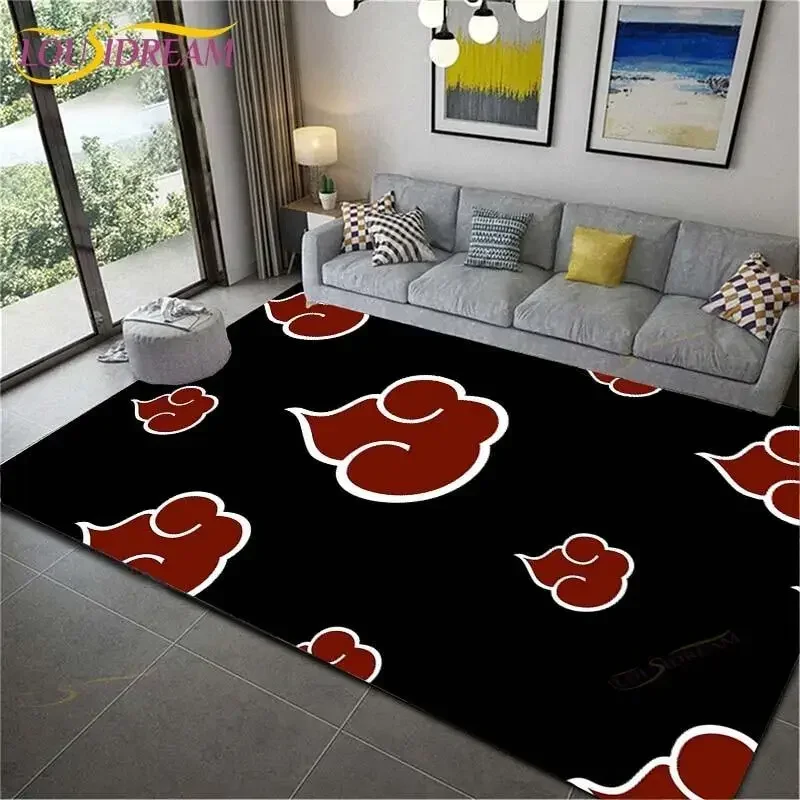 Anime Rugs for Living Room Comfortable Carpet Soft Floor Mat Rugs for Bedroom Mat Area Rug Home Large Furry Mat Ninja Mat