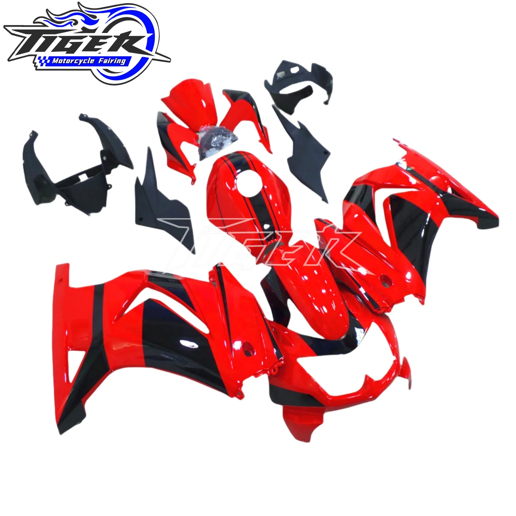 

Red Black Fairings kit for Kawasaki Ninja 250R 2008 2009-2011 2012 motorcycle fairing kits ZX250 EX250 2008 2009 2010 2011 2012