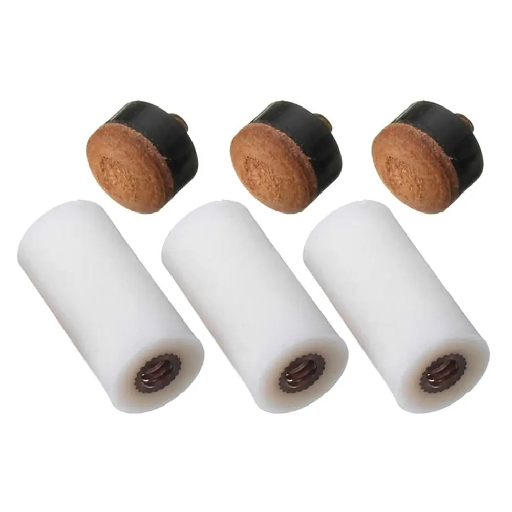 5 قطعة/الحزمة تجمع جديلة البلياردو جديلة تلميح السنوكر ملحق المسمار على نصائح استبدال تلميح البلاستيك 10/11/12/13 مللي متر عصا الحلقات