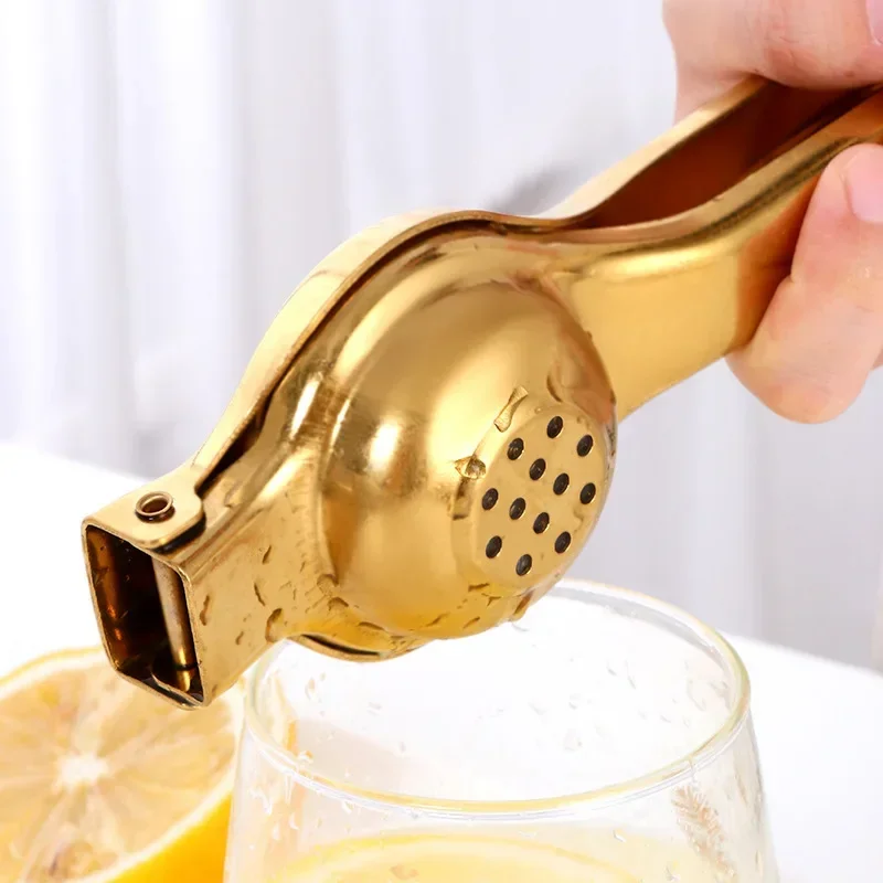 Mental Manual Juicer Lemon  Squeezer Clamp Hand Stainless Steel Squeeze Appliance Kitchen Tools