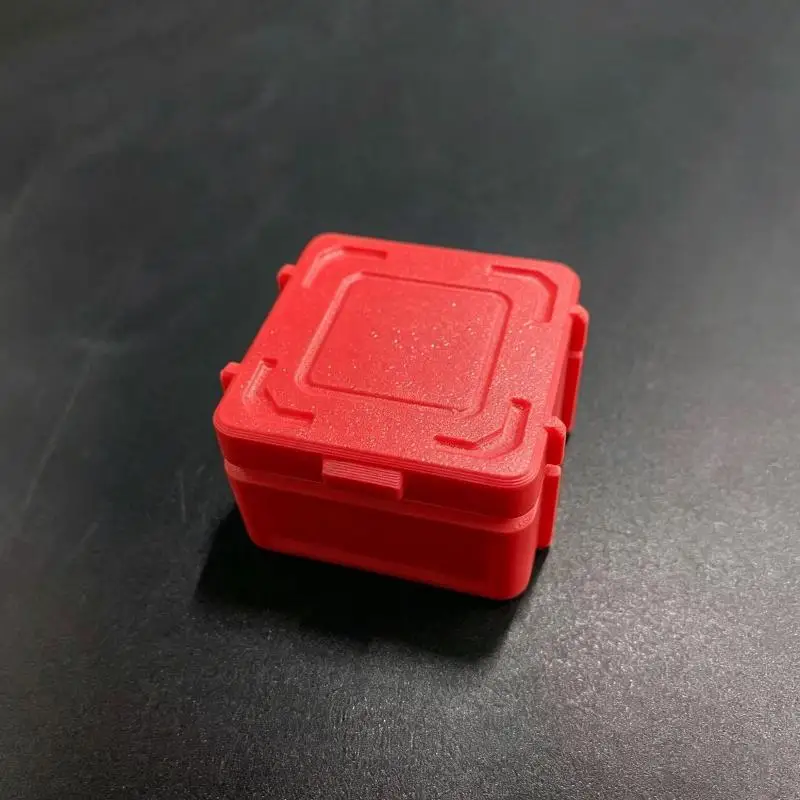 Small Hardware Storage Box Stackable Sealed Bayonet Container Thick PP Material for Screws Nuts Home Hardware Organization