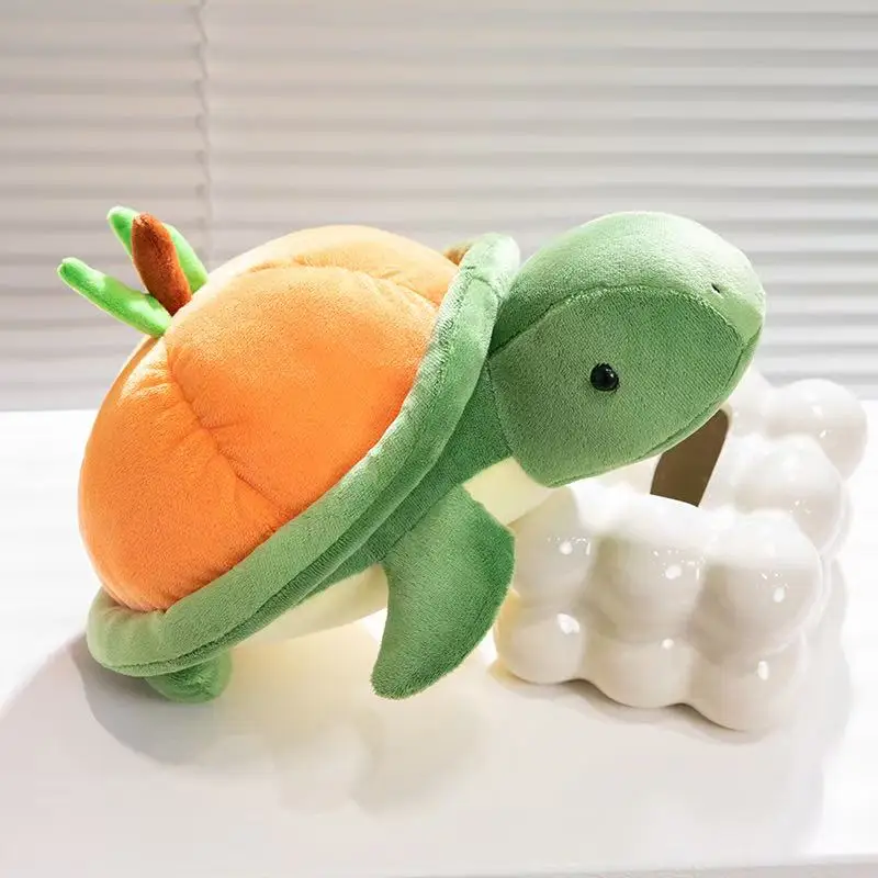 35/45/55 ซม.จําลองผลไม้เต่าตุ๊กตาตุ๊กตาPlushของเล่นตุ๊กตาทําด้วยมือการ์ตูนอะนิเมะน่ารักเด็กของขวัญวันเกิดตุ๊กตาสนุก