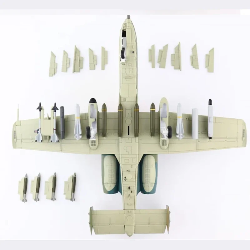 Diecast 1:72 Scale HA1331 A10 A-10C Thunderbolt II warplane Alloy Finished Model Static Decoration Souvenir Gifts For Adult Boy