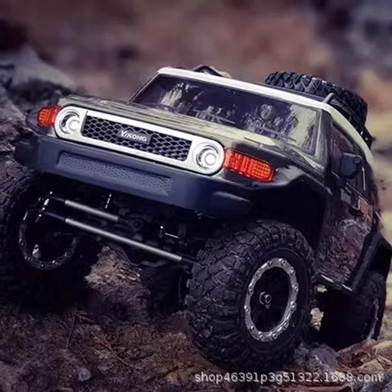 Coche de escalada con Control remoto profesional RC, YK4103 FJ Cool Road Ze, con bloqueo diferencial, engranaje alto y bajo, escala de Control fácil, 1/10