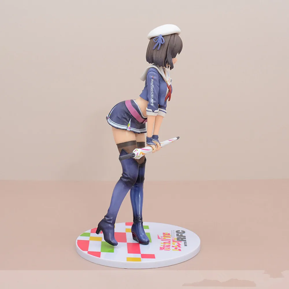 Saekano: come sollevare una fidanzata noiosa Sexy JK Racing Girl Megumi Kato 22cm figura Kawaii Anime Beauty Toy Doll Model Ornament