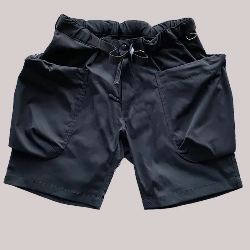 

COMFY 24SS Waterproof Large Pocket Outdoor Shorts Trendy Japanese Five Quarter Pants