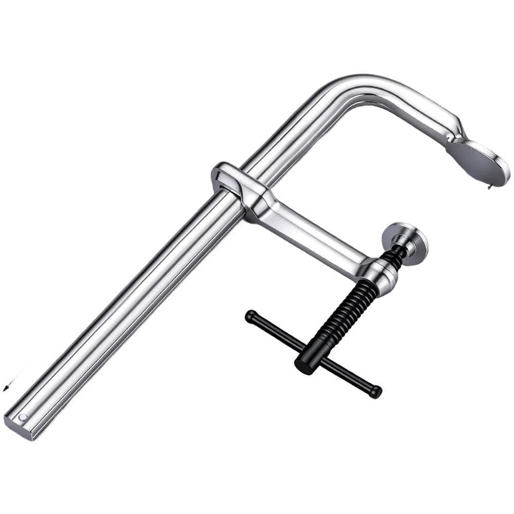 1pc Heavy Duty F Clamp Industrial Grade Forged Steel Woodworking Clamp Quick Release Carpentry Clamps Guide Rail Fixture Clamp