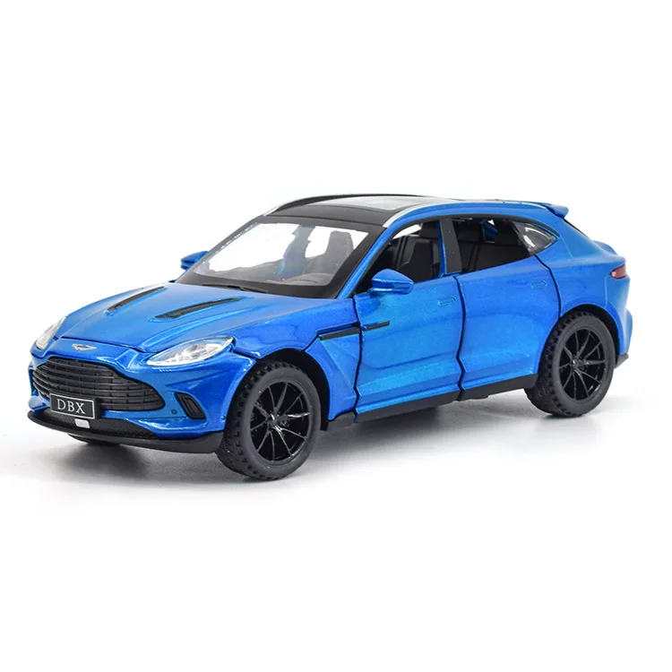 1:32 Aston Martin DBX Alloy SUV Sports Car Model Diecasts Metal Toy car Pull Back Car Simulation Sound Light Boys Toys Gift A843