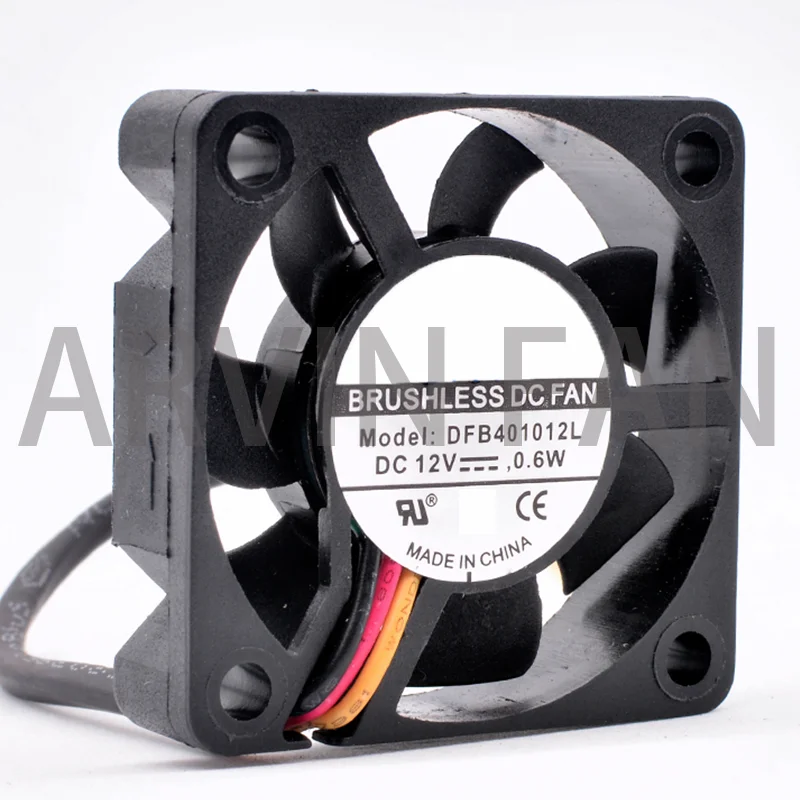 

DFB401012L 4cm 40mm Fan 40x40x10mm DC12V 0.6W Double Balls Quiet Cooling Fan For The Heat Sinks Of The North And South Bridges