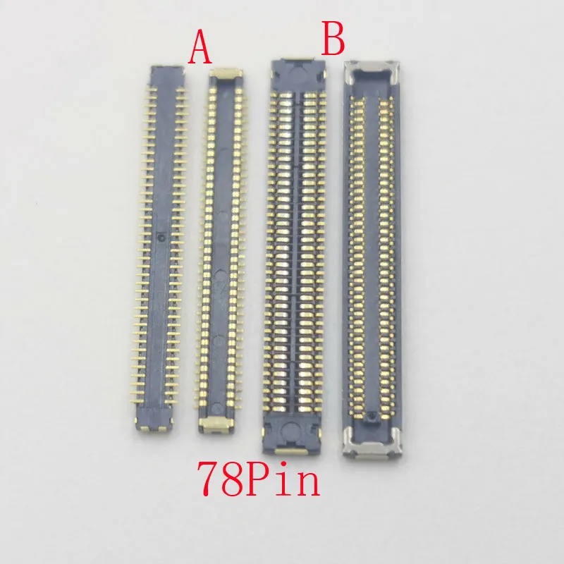 2-100Pcs Usb Charger Lcd Display FPC Connector Plug For Samsung Galaxy Note 10 Lite A80 A90 S20 FE M62 F62 M51 M31S N770F 78 Pin