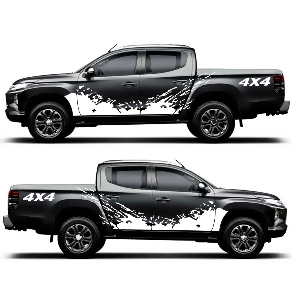 Csr Vinyl Decal 4X4 Mountain Graphics Sticker Car Styling Auto Body Door Side Customized Sticker For Pickup For Raptor Wholesale