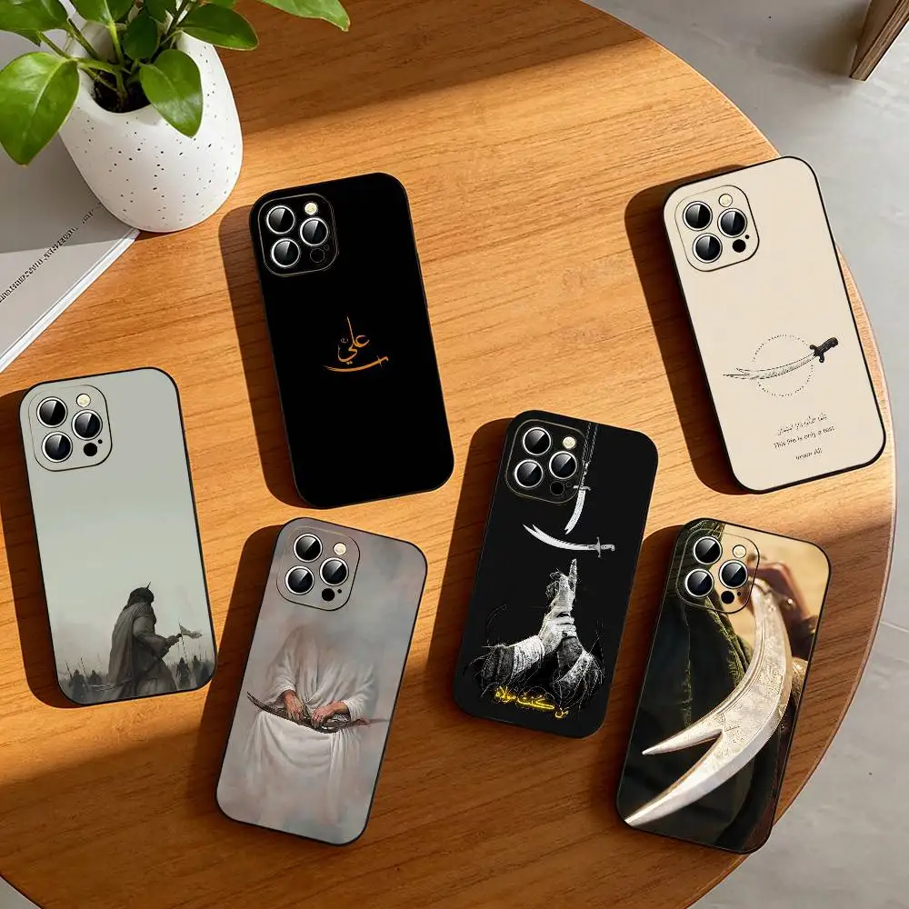 

I-Imam Hussain S-Shia Ali Phone Case Silicone Soft For IPhone 17 16 15 14 13 12 11 X XR Plus Pro Max Plus