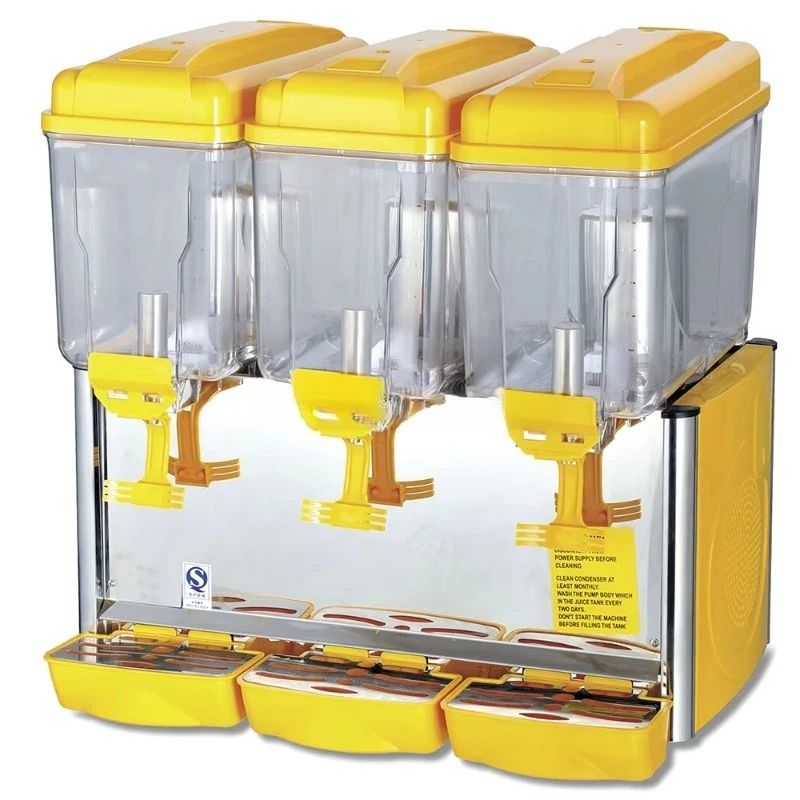 Hot Sale Double Can Catering Rotating Beverage Juice Dispenser Commercial 15l Hot and Cold
