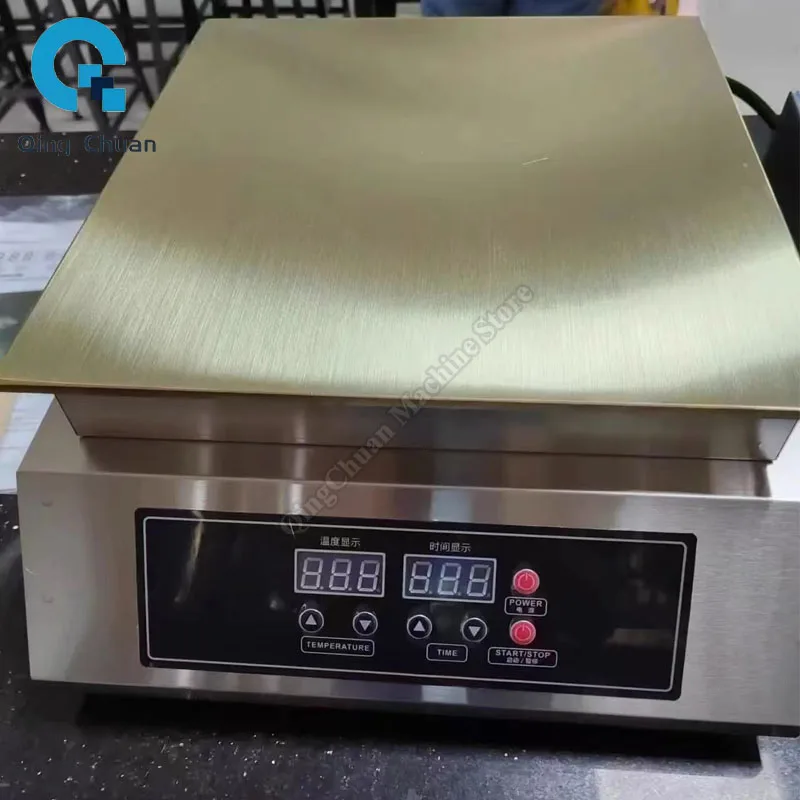 Коммерческая блинница с утолщенной медной плитой, аппарат для приготовления блинчиков Tongluo, блинница с постоянной температурой