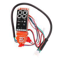 Electric Scooter Dashboard LENZOD Metal Scooter Replacement Circuit Board with Clear Data Display