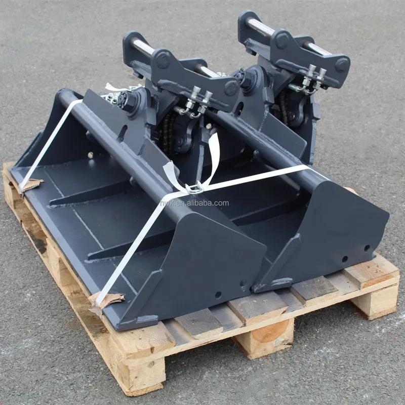 45 Degree Rotation Hydraulic Tilt Bucket for Mini Excavator