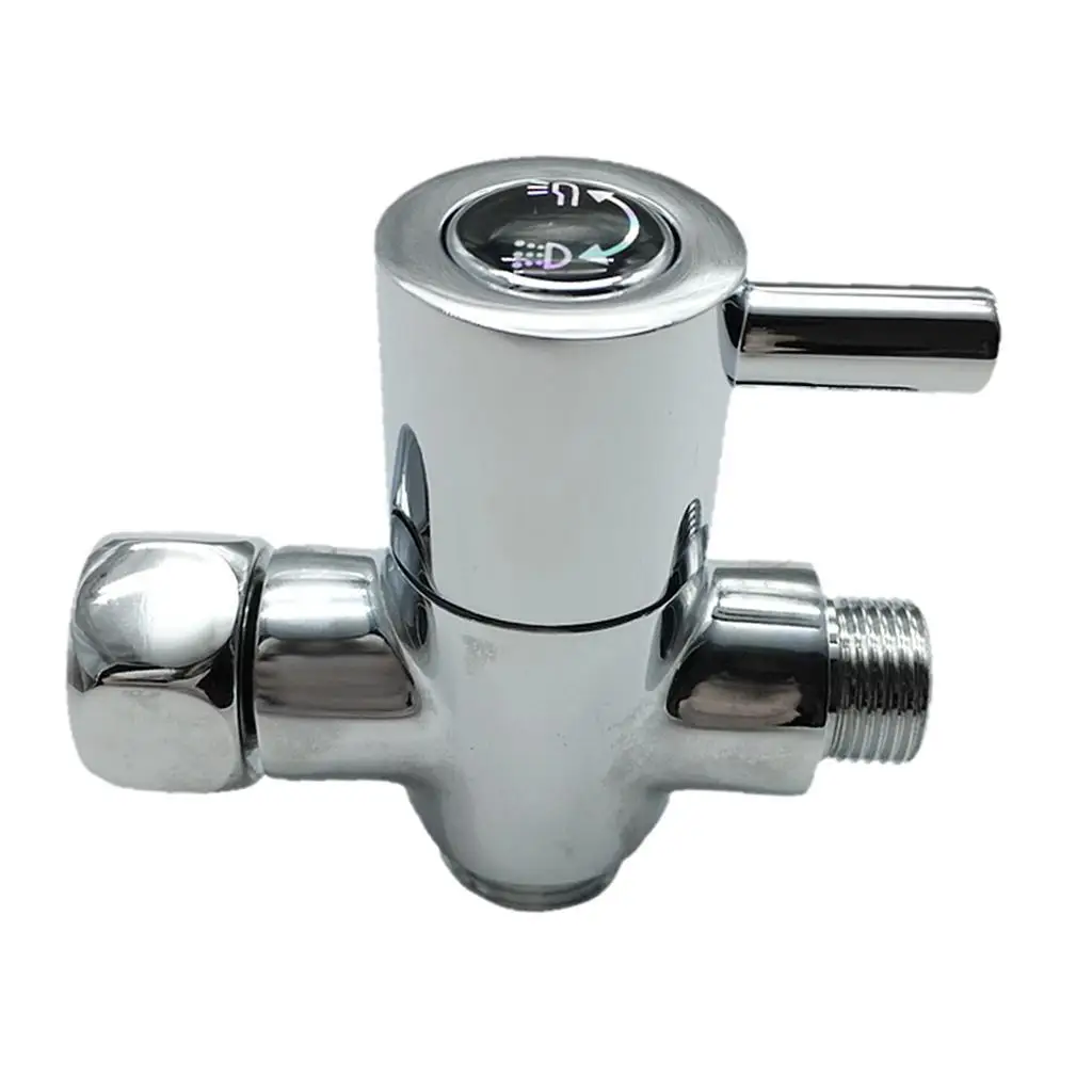 

Душевая головка G3/4 "G1/2", латунный тройной разводной клапан, сплиттер M/F T-типа F