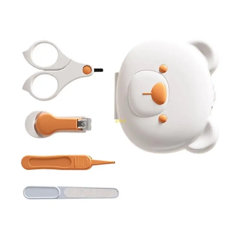 أداة الاستمالة للأطفال بما في ذلك الأظافر Clippers & Nails File Tweezer وميزة صندوق التخزين الواقية
