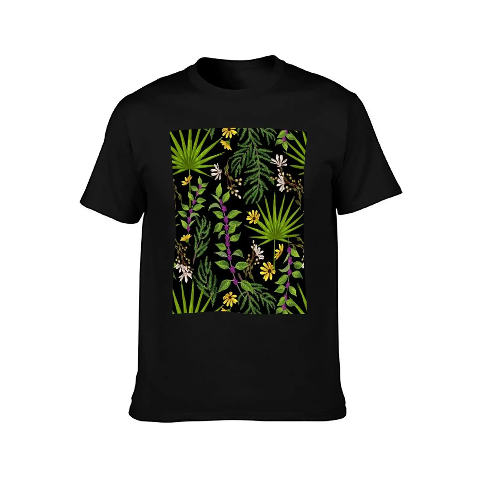 Florida Native Plants T-Shirt shirts graphic custom t shirt anime clothes oversizeds mens funny t shirts