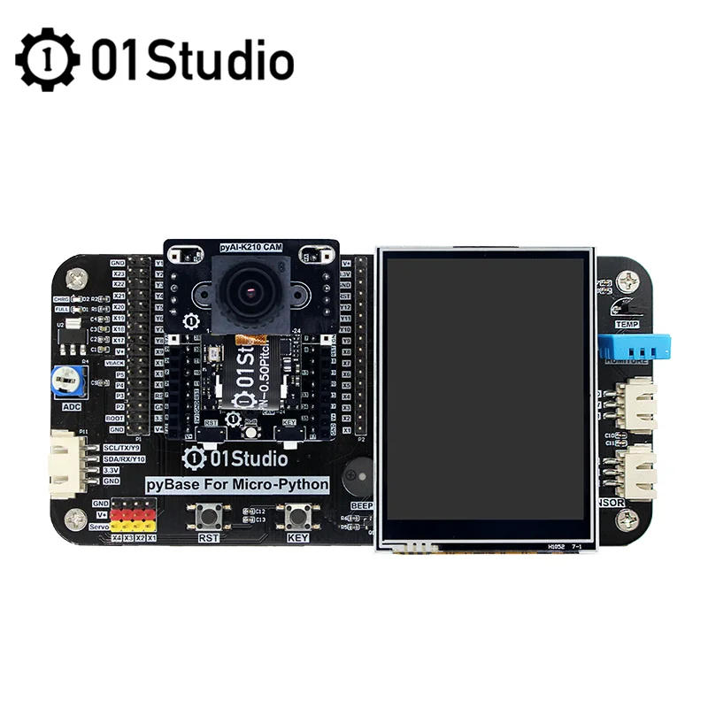 01studio Sipeed Pyai-K210 tablero de demostración de desarrollo Python Ai máquina de inteligencia Industrial micropython de aprendizaje profundo