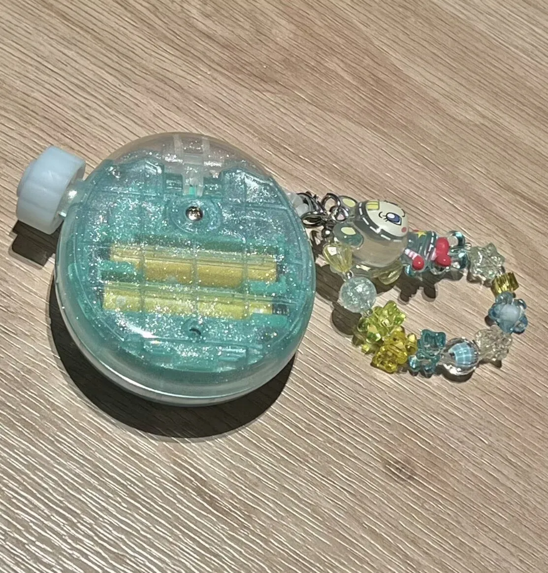 Ap087 Glitter Transparent Blue Replacement Shell For Tama Gotchi Paradise Clear Plastic Protective Cover Electronic Pet Machine
