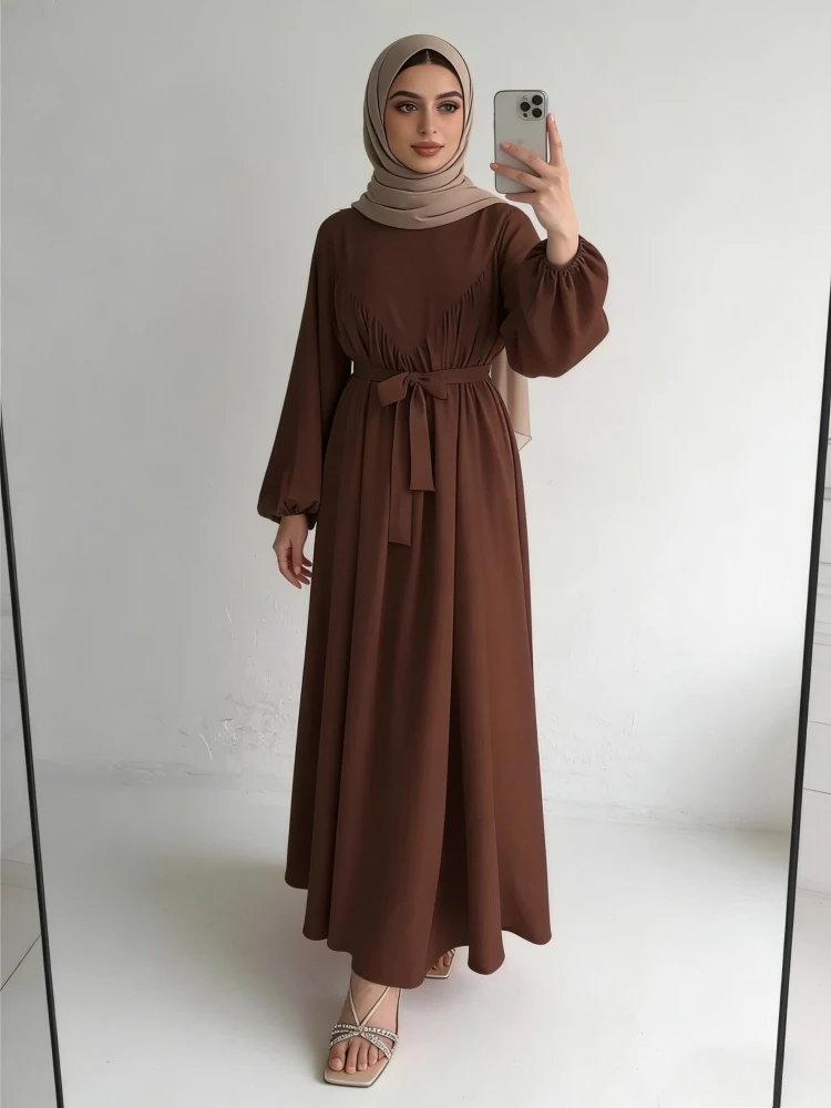 

Рамадан женское платье с поясом Абая платья Абая Саудовские платья Марокко Кафтан Дубай Ид мусульманский Джалабия Ид длинный халат