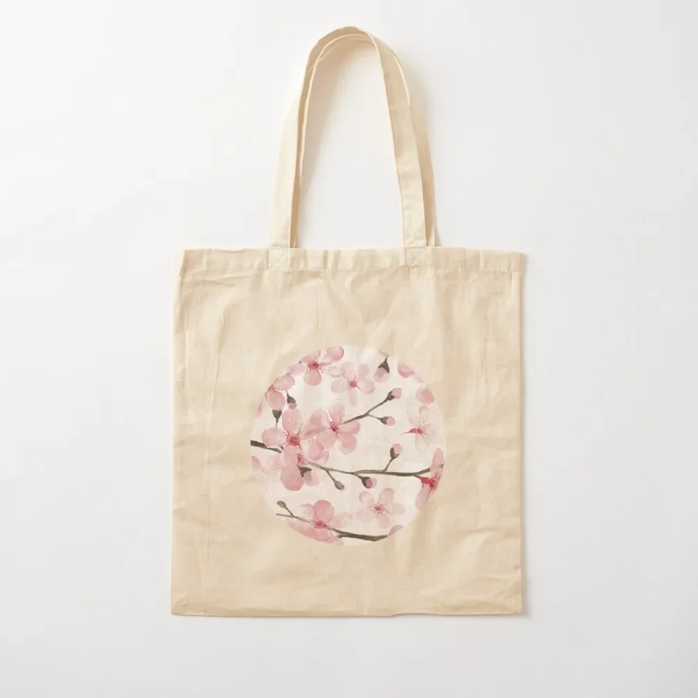 

Cherry Blossom watercolor fashion and home decor by Magenta Rose Designs Tote Bag Women's shopping bag Lady bag