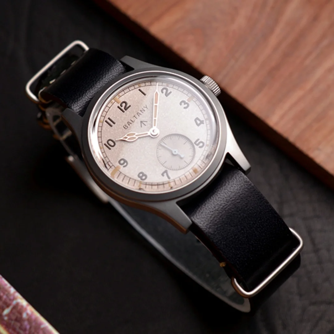 Baltany 2025 nuevo Reloj mecánico automático para hombre Seagull ST1701 cristal de zafiro luminoso de acero inoxidable Reloj impermeable Hombe