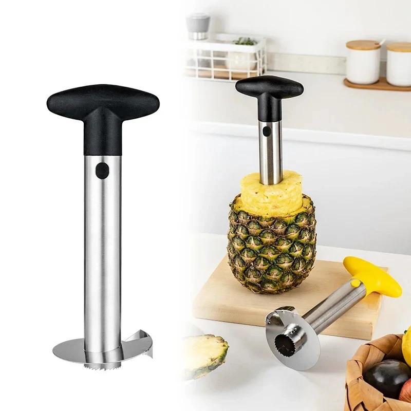 Stainless Steel Pineapple Silcer Peeler Fruit Corer Slicer Ananas Peeler Cutter Fruit Spiral Cutter Kitchen Tools Accessories