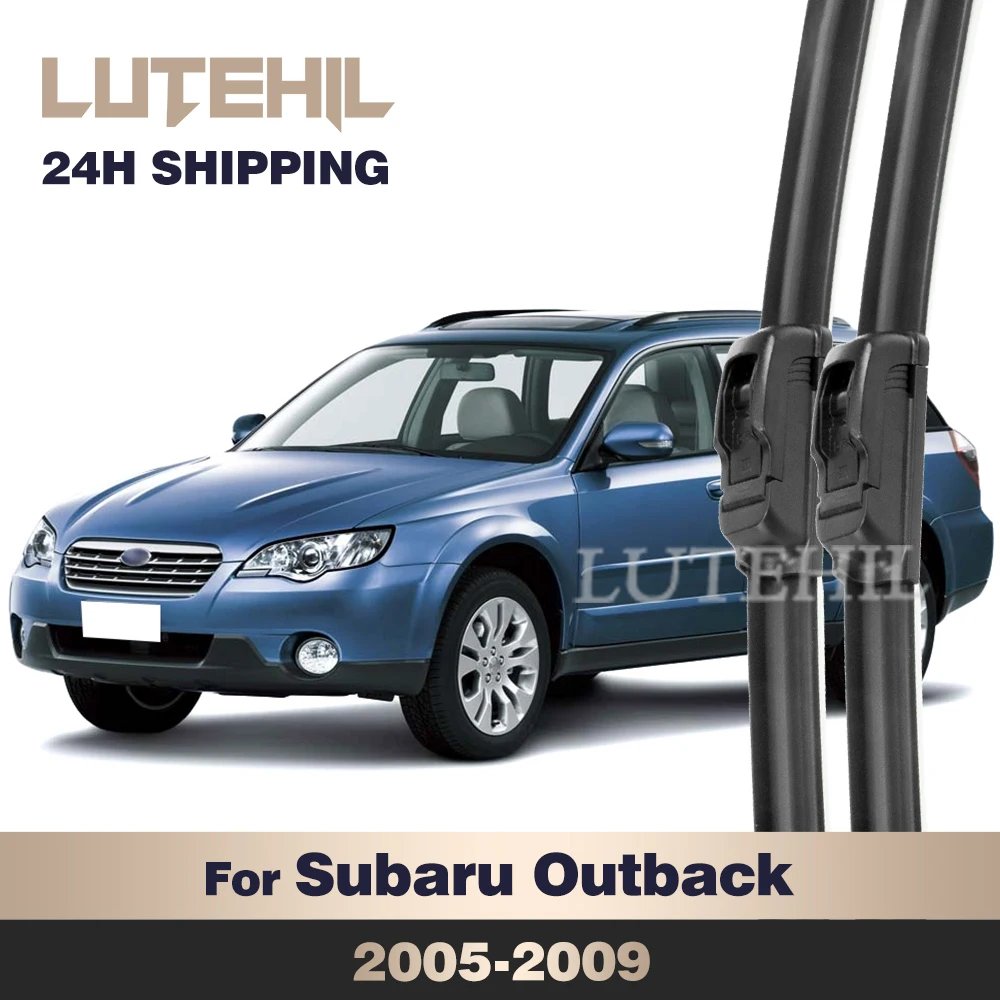 

Для Subaru Outback MK3 2005-2009 2006 2007 2008: передние щетки стеклоочистителя (24+18 дюймов)