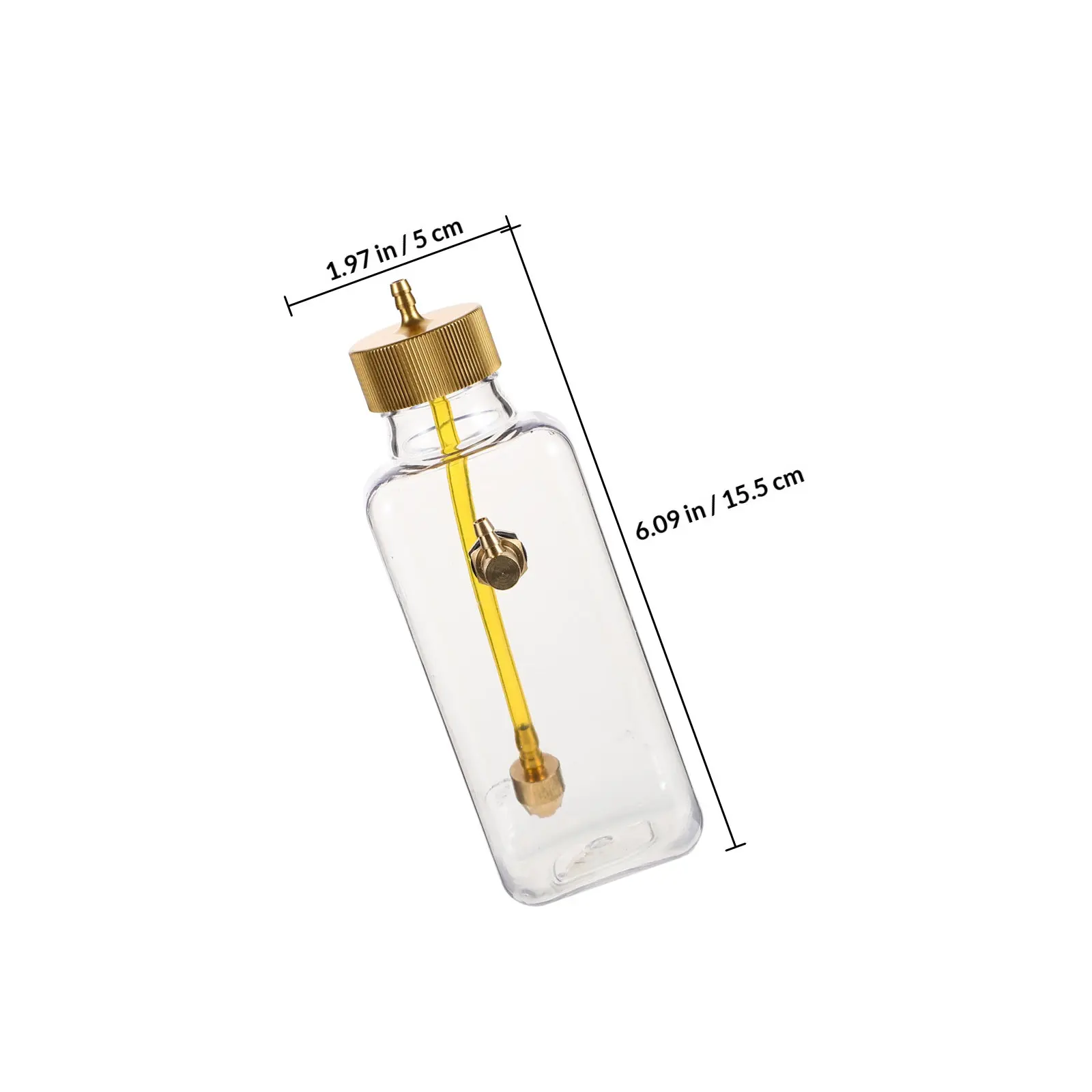 1Set Rc Gas Tank Transparent Plastic for Remote Control Airplane Helicopter Fixed Wing Models Fuel Storage Supply System